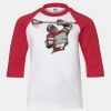 Youth Three Quarter Sleeve Baseball T-Shirt Thumbnail