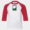 Youth Three Quarter Sleeve Baseball T-Shirt Thumbnail