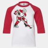 Youth Three Quarter Sleeve Baseball T-Shirt Thumbnail