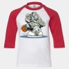 Youth Three Quarter Sleeve Baseball T-Shirt Thumbnail