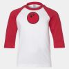 Youth Three Quarter Sleeve Baseball T-Shirt Thumbnail