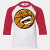 Youth Three Quarter Sleeve Baseball T-Shirt Thumbnail