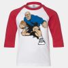Youth Three Quarter Sleeve Baseball T-Shirt Thumbnail