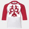 Youth Three Quarter Sleeve Baseball T-Shirt Thumbnail