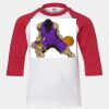 Youth Three Quarter Sleeve Baseball T-Shirt Thumbnail