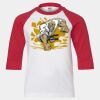 Youth Three Quarter Sleeve Baseball T-Shirt Thumbnail