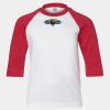 Youth Three Quarter Sleeve Baseball T-Shirt Thumbnail