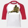 Youth Three Quarter Sleeve Baseball T-Shirt Thumbnail
