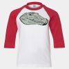 Youth Three Quarter Sleeve Baseball T-Shirt Thumbnail