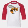 Youth Three Quarter Sleeve Baseball T-Shirt Thumbnail
