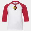Youth Three Quarter Sleeve Baseball T-Shirt Thumbnail