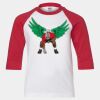 Youth Three Quarter Sleeve Baseball T-Shirt Thumbnail
