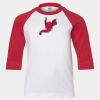 Youth Three Quarter Sleeve Baseball T-Shirt Thumbnail