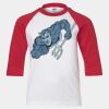 Youth Three Quarter Sleeve Baseball T-Shirt Thumbnail