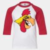 Youth Three Quarter Sleeve Baseball T-Shirt Thumbnail
