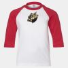Youth Three Quarter Sleeve Baseball T-Shirt Thumbnail