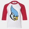 Youth Three Quarter Sleeve Baseball T-Shirt Thumbnail