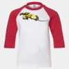 Youth Three Quarter Sleeve Baseball T-Shirt Thumbnail