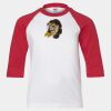 Youth Three Quarter Sleeve Baseball T-Shirt Thumbnail