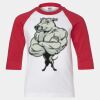 Youth Three Quarter Sleeve Baseball T-Shirt Thumbnail