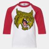Youth Three Quarter Sleeve Baseball T-Shirt Thumbnail