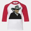 Youth Three Quarter Sleeve Baseball T-Shirt Thumbnail