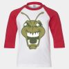 Youth Three Quarter Sleeve Baseball T-Shirt Thumbnail