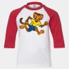 Youth Three Quarter Sleeve Baseball T-Shirt Thumbnail