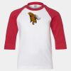 Youth Three Quarter Sleeve Baseball T-Shirt Thumbnail