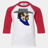 Youth Three Quarter Sleeve Baseball T-Shirt Thumbnail