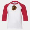 Youth Three Quarter Sleeve Baseball T-Shirt Thumbnail