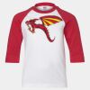 Youth Three Quarter Sleeve Baseball T-Shirt Thumbnail