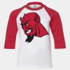 Youth Three Quarter Sleeve Baseball T-Shirt Thumbnail