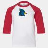 Youth Three Quarter Sleeve Baseball T-Shirt Thumbnail