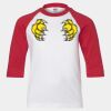 Youth Three Quarter Sleeve Baseball T-Shirt Thumbnail