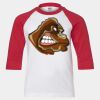 Youth Three Quarter Sleeve Baseball T-Shirt Thumbnail