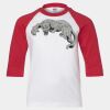 Youth Three Quarter Sleeve Baseball T-Shirt Thumbnail