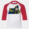 Youth Three Quarter Sleeve Baseball T-Shirt Thumbnail