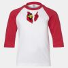Youth Three Quarter Sleeve Baseball T-Shirt Thumbnail