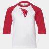 Youth Three Quarter Sleeve Baseball T-Shirt Thumbnail