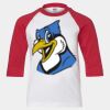 Youth Three Quarter Sleeve Baseball T-Shirt Thumbnail