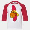 Youth Three Quarter Sleeve Baseball T-Shirt Thumbnail