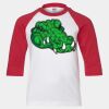 Youth Three Quarter Sleeve Baseball T-Shirt Thumbnail