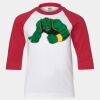 Youth Three Quarter Sleeve Baseball T-Shirt Thumbnail