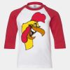 Youth Three Quarter Sleeve Baseball T-Shirt Thumbnail