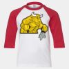 Youth Three Quarter Sleeve Baseball T-Shirt Thumbnail