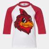 Youth Three Quarter Sleeve Baseball T-Shirt Thumbnail
