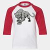Youth Three Quarter Sleeve Baseball T-Shirt Thumbnail