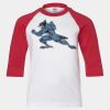 Youth Three Quarter Sleeve Baseball T-Shirt Thumbnail