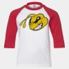 Youth Three Quarter Sleeve Baseball T-Shirt Thumbnail
